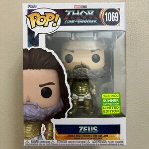 Funko Pop! Marvel Thor #1069 Zeus Summer Convention Limited Edition
